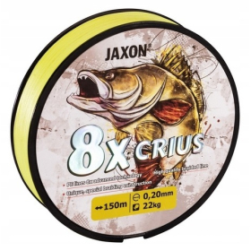 Plecionka Jaxon Crius 8X Fluo 150m 0,20mm