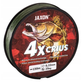 Plecionka Jaxon Crius 4X Ciemnozielona 150m 0,18mm