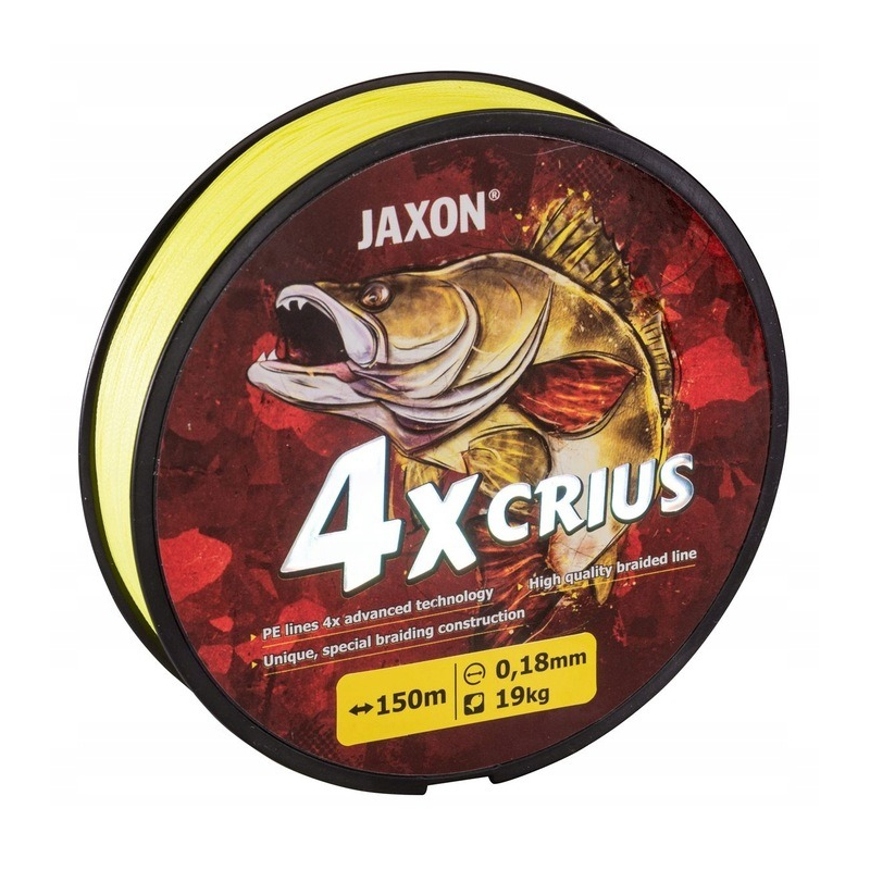 Plecionka Jaxon Crius 4X Fluo 150m 0,18mm