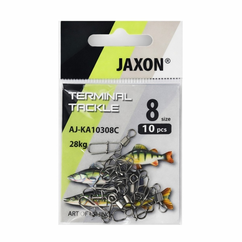 Krętlik baryłkowy z agrafką Jaxon Strong rozm.20