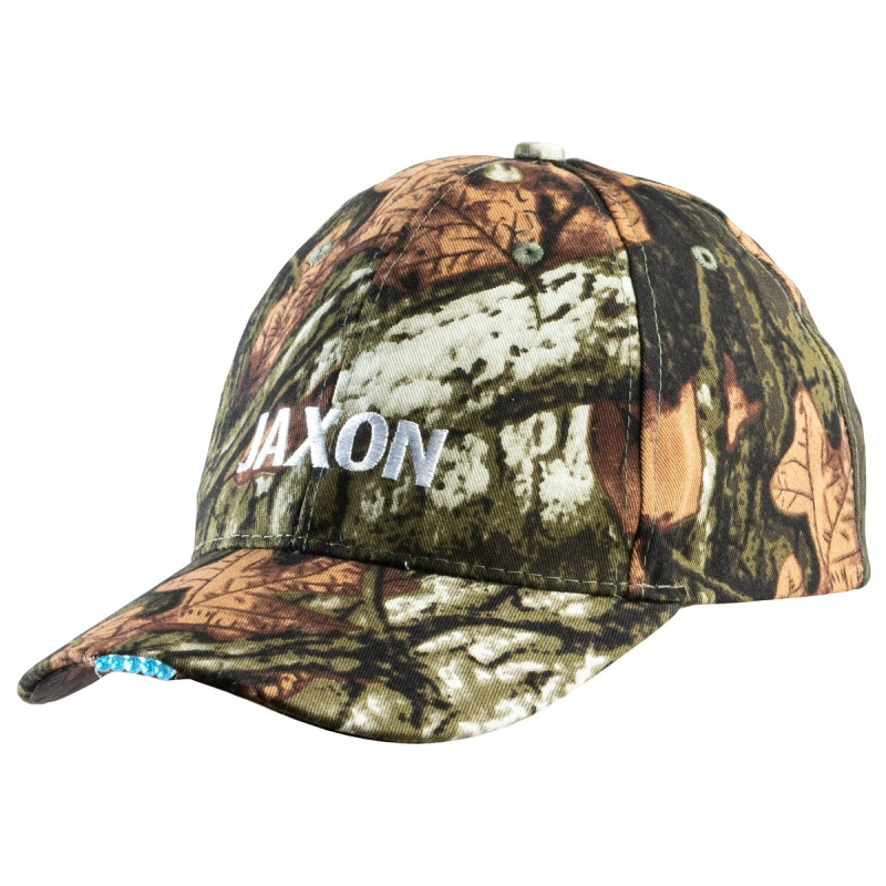 Czapka z latarką w daszku Jaxon - moro