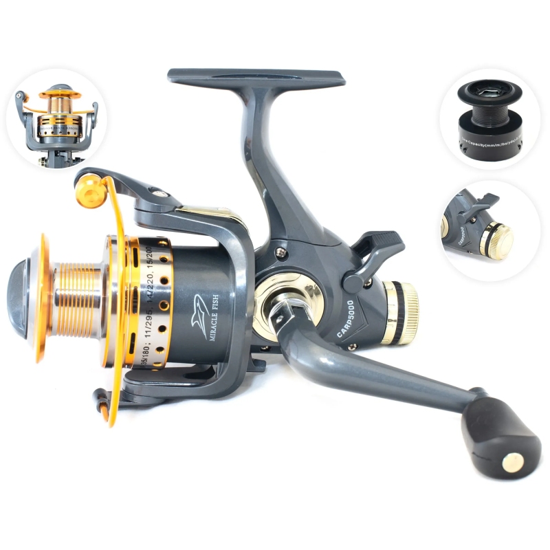 Kołowrotek miracle fish carp4000 z wolnym biegiem
