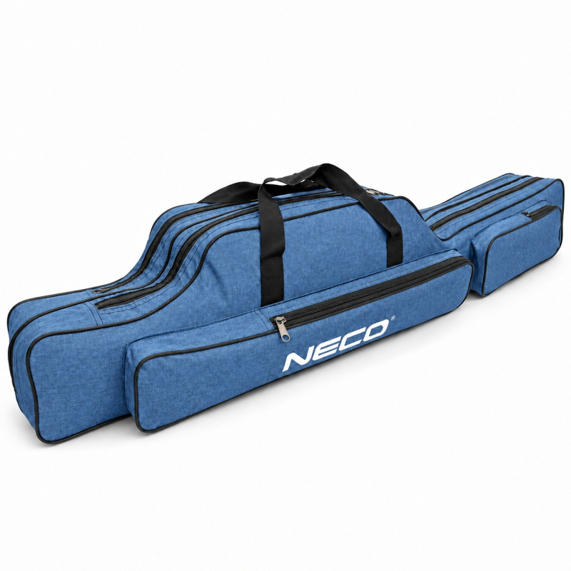 Pokrowiec wędkarski NECO 160 cm - 2 komory, 2 kieszenie