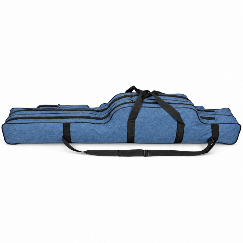Pokrowiec wędkarski NECO 130 cm - 2 komory, 2 kieszenie