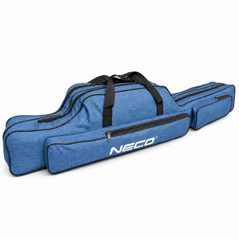 Pokrowiec wędkarski NECO 120 cm - 2 komory, 2 kieszenie