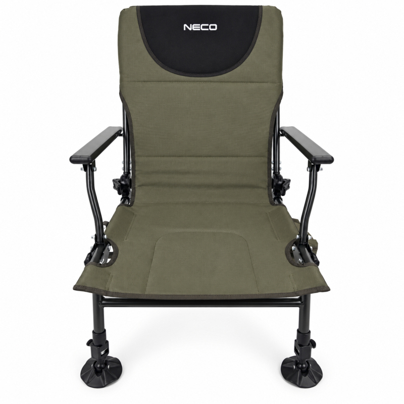 Fotel karpiowy Inspire Relax NECO 55x67x40 z regulowanym oparciem i nóżkami