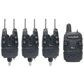 Zestaw sygnalizatorów brań z centralka Neco F103 3+1