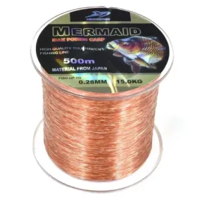 Żyłka wędkarska mermaid max power carp 0,40mm 500m