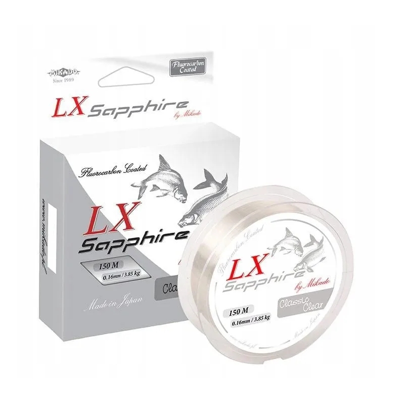 Żyłka mikado - lx sapphire classic 0,10mm 150m