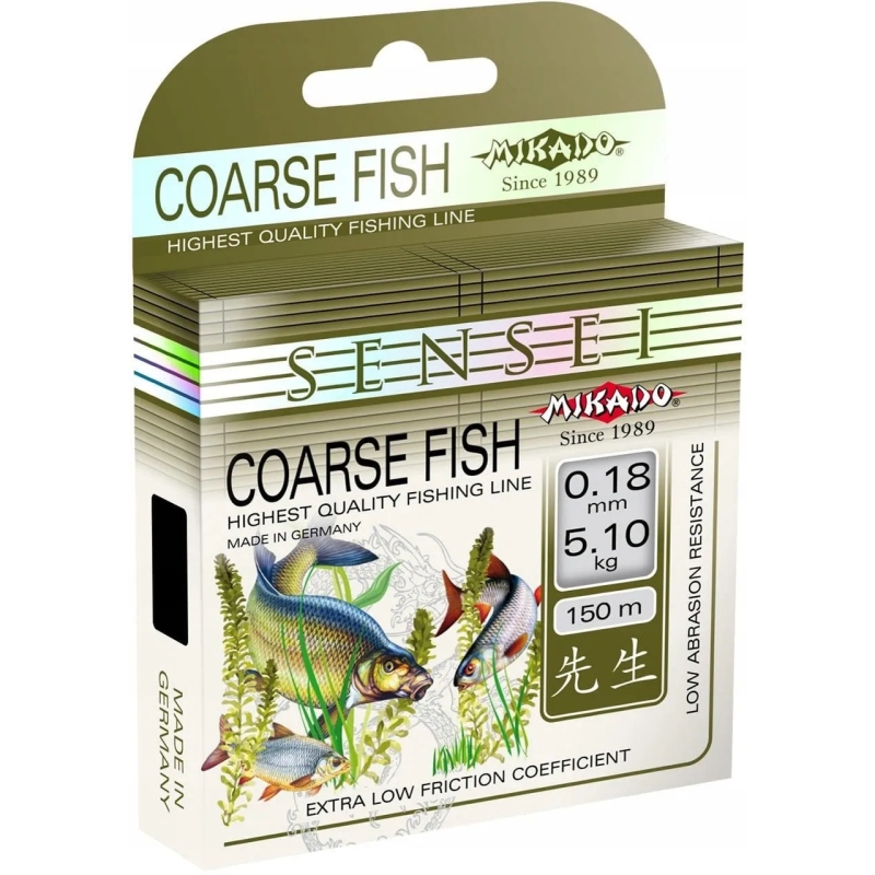 Żyłka mikado - sensei coarse fish 0,28mm 150m