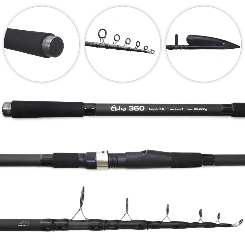 Wędka carp tele echo carbon 3,3m
