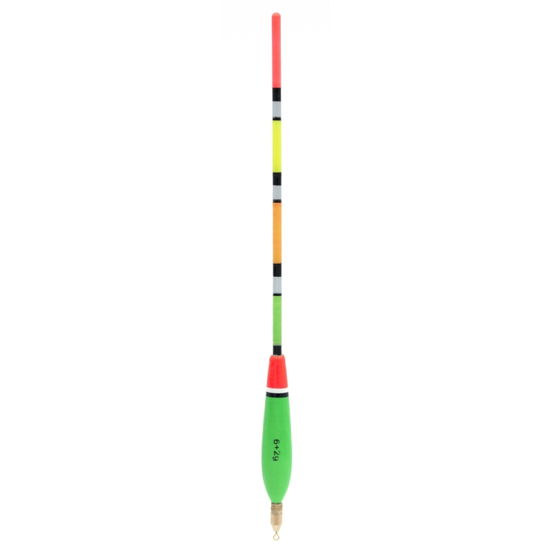 Spławik przelotowy balsa 6+2g zielony