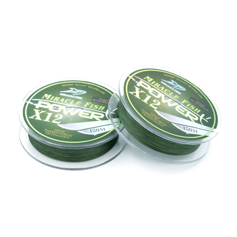 Plecionka octa braid power x12 green 0,40mm 150m