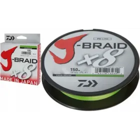 DAIWA PLECIONKA J-BRAID X8 0,20MM 150M ZIELONA