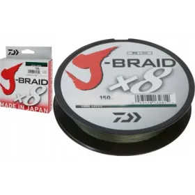 DAIWA PLECIONKA J-BRAID X8 0,18MM 150M C ZIELONA