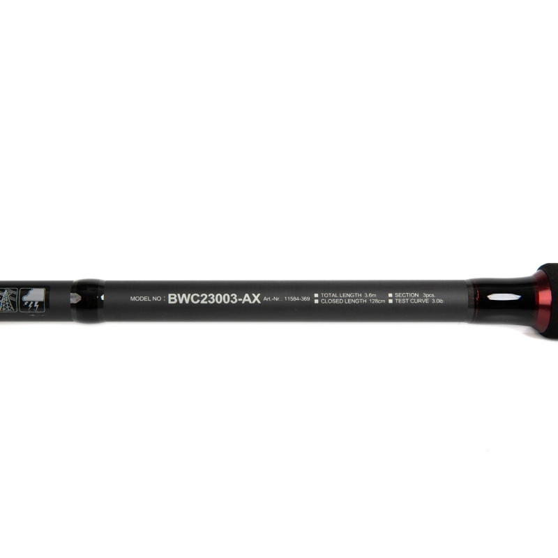 DAIWA WĘDKA BLACK WIDOW CARP 2,75LB 3,6M 2 SKŁAD