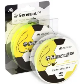 MIKADO ŻYŁKA SENSUAL N.G. CARP 0.30MM/300M ŻÓŁTA