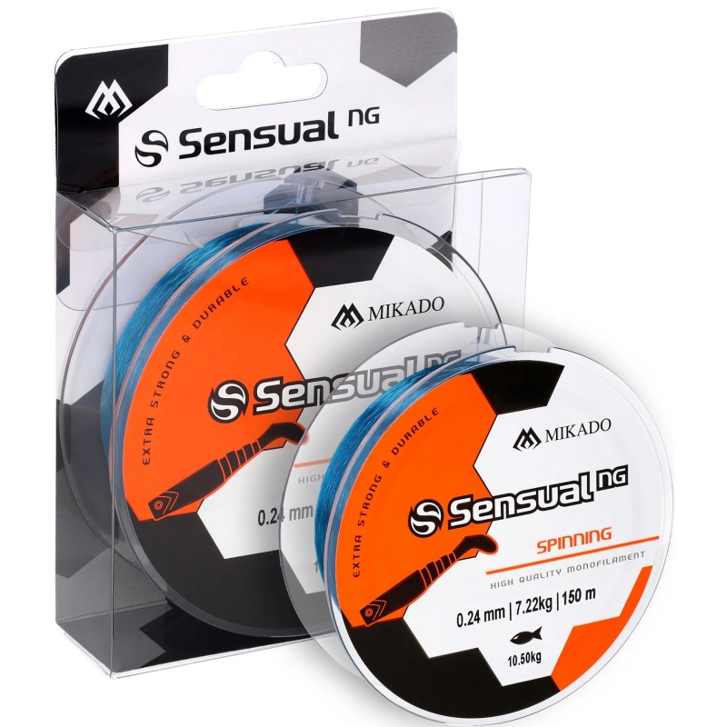 MIKADO ŻYŁKA SENSUAL SPINNING 0.16MM/150M BLUE