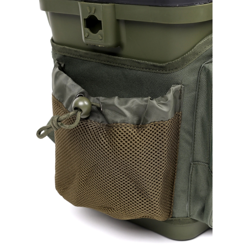 ZESTAW SKRZYNKA-SIEDZISKO-PLECAK WĘDKARSKI