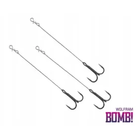 Delphin BOMB! Przypon Twisto RIGS Wolfram 8 cm