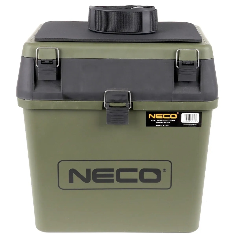 SKRZYNKA SIEDZISKO KOSZ WĘDKARSKI NECO