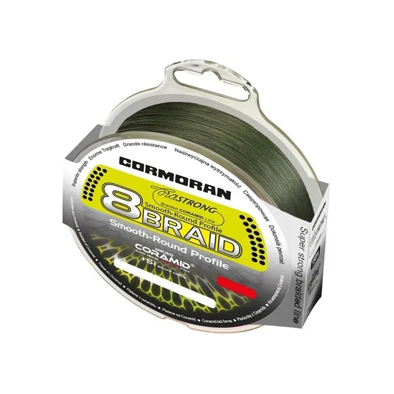 Plecionka CORMORAN CORASTRONG 8 splot 135m 0,14mm