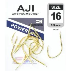 Haczyk wędkarski gold 224 aji rozm. 16 op. 10szt.