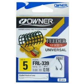 Haczyki OWNER Chinu nr 5 z przyponem 0,18mm