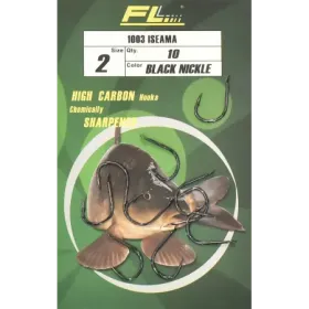 Haczyk wędkarski iseama rozmiar 2 op. 10szt.