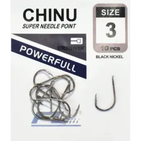 Haczyk wędkarski chinu rozmiar 3 op. 10szt.