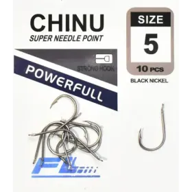 Haczyk wędkarski chinu rozmiar 5 op. 10szt.