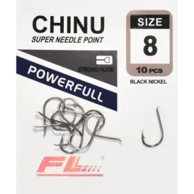 Haczyk wędkarski chinu rozmiar 8 op. 10szt.