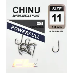 Haczyk wędkarski chinu rozmiar 11 op. 10szt.