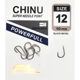 Haczyk wędkarski chinu rozmiar 12 op. 10szt.