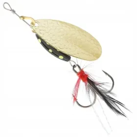 BŁYSTKA OBROTOWA MIKADO M-GRUB nr 2 ZŁOTA / BLACK LEMON 7g