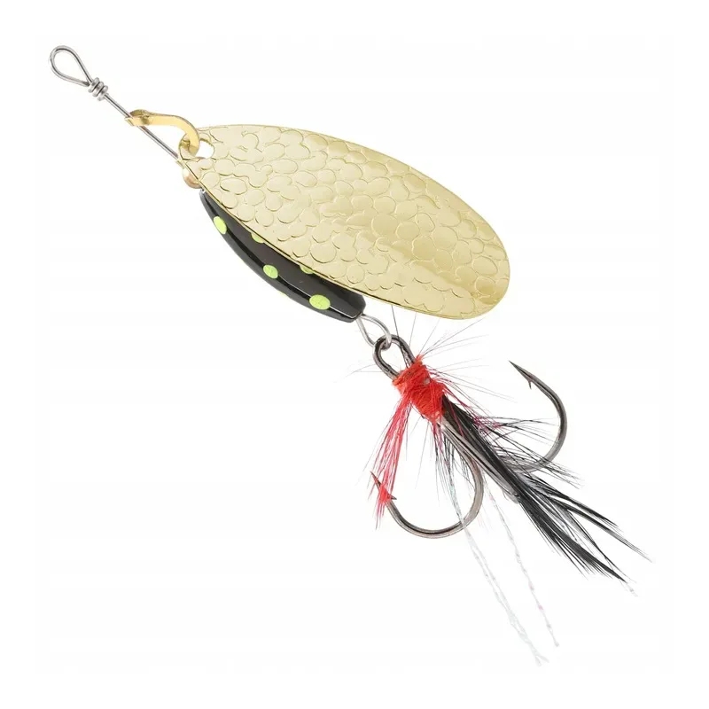 BŁYSTKA OBROTOWA MIKADO M-GRUB nr 2 ZŁOTA / BLACK LEMON 7g
