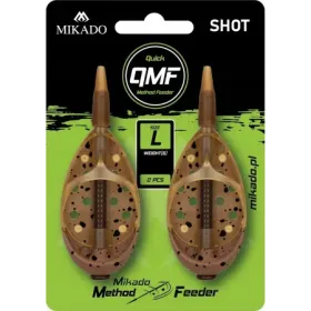 Mikado Koszyk Zanętowy SHOT QMF SYSTEM L 30g 2szt