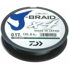 DAIWA PLECIONKA J-BRAID X4E 0,07 MM 135M C. ZIELONA