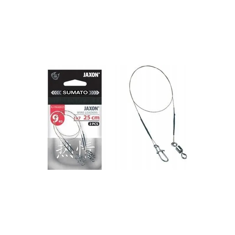 Przypon Jaxon Przypony Sumato 1x7 stal 13 kg 20 cm