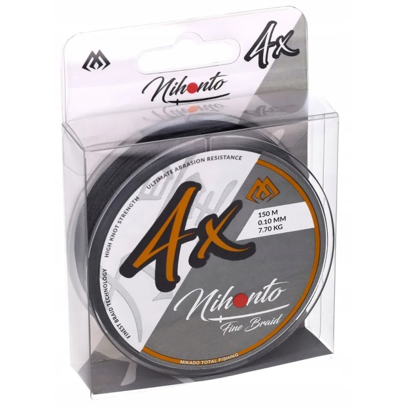 MIKADO PLECIONKA NIHONTO 0,14 MM 300 M CZARNA