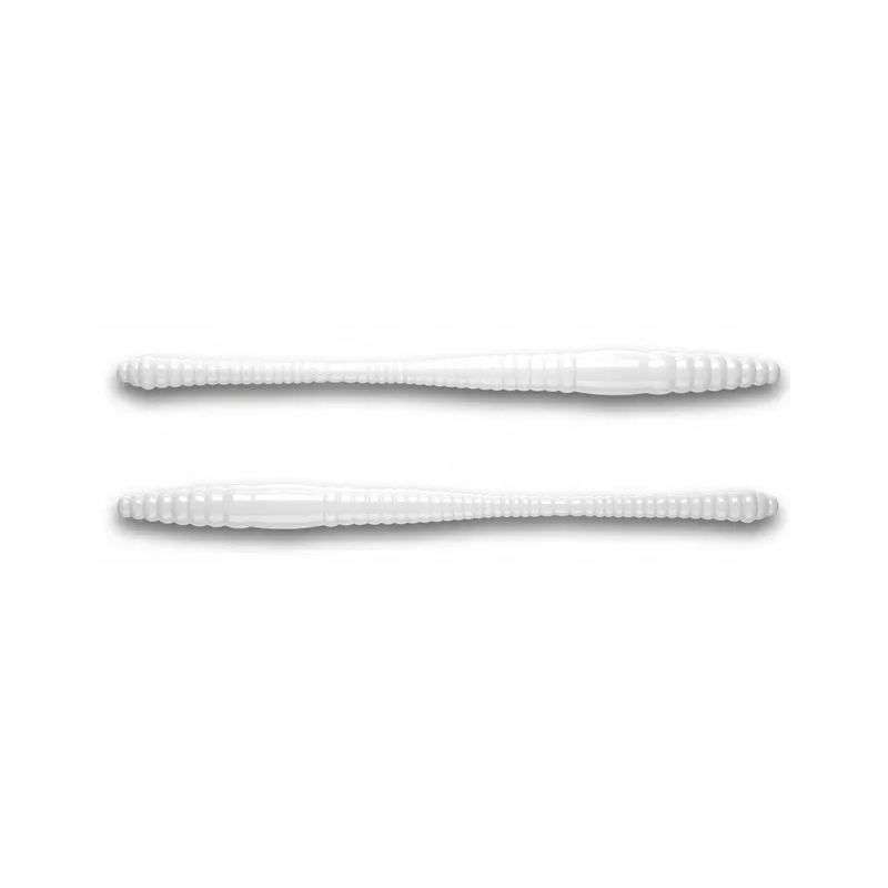 Libra Lures Dying Worm 7cm 001 White SER 1 szt.