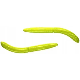 Libra Lures Fatty DWorm Tourna 6.5cm 006 HOT YELLOW KRYL1szt