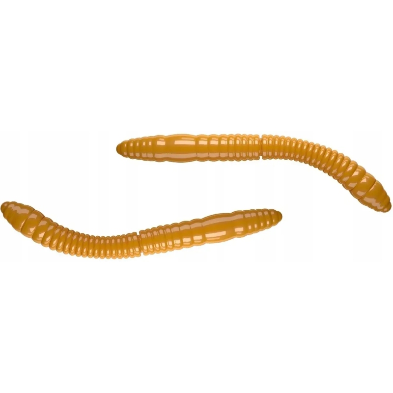Libra Lures Fatty DWorm Tourna 6.5cm 008 Dark Yellow SER 1szt