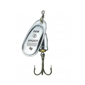 Błystka Obrotówka DAM Effzett EXECUTOR 1/3 g SINKING SILVER