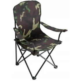Krzesło wędkarskie fotel wędkarski camo mikado