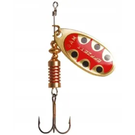 Błystka Obrotówka Dam Effzett Standard 2/4g COPPER BLACK DOT