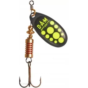 Błystka Obrotówka Dam Effzett Standard SPINNER 5/12g BLACK YELLOW