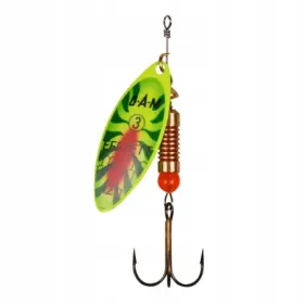 Błystka Obrotówka DAM Effzett Predator 3/12g FIRESH