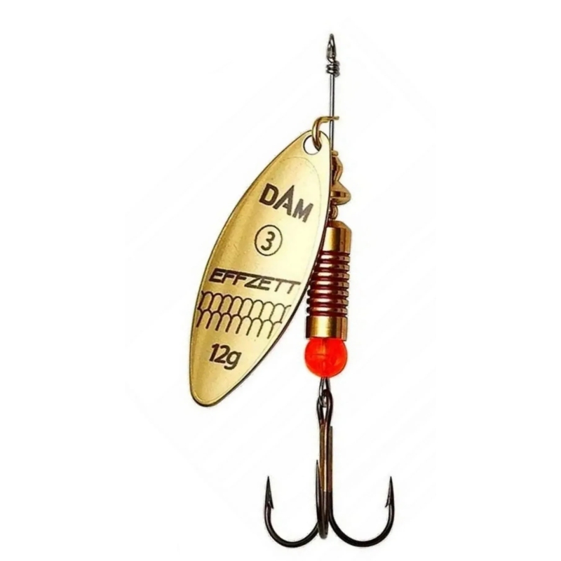 Błystka Obrotówka Dam Effzett Predator Spinner 4/17g Gold