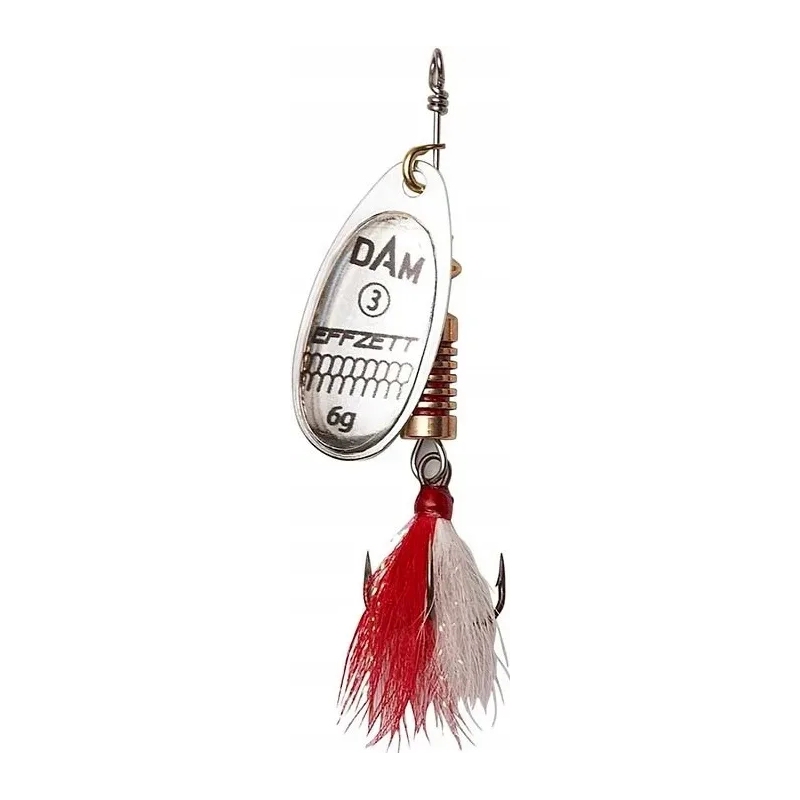 Błystka Obrotówka Dam Standard DRESSED SPINNER 3/6g SILVER